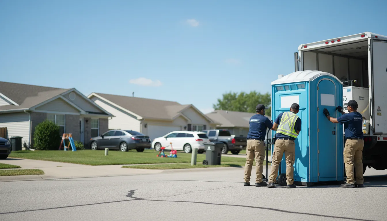 Standard Porta Potty Rentals in Sublette, IL near me